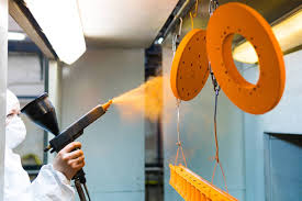 Powder coating process